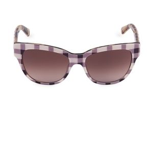 NWT ♠️Kate Spade♠️ Plaid Cat Eye sunglasses